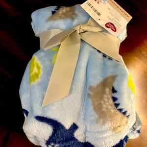 Parents Choice Plush Baby Blanket with Dinosaurs